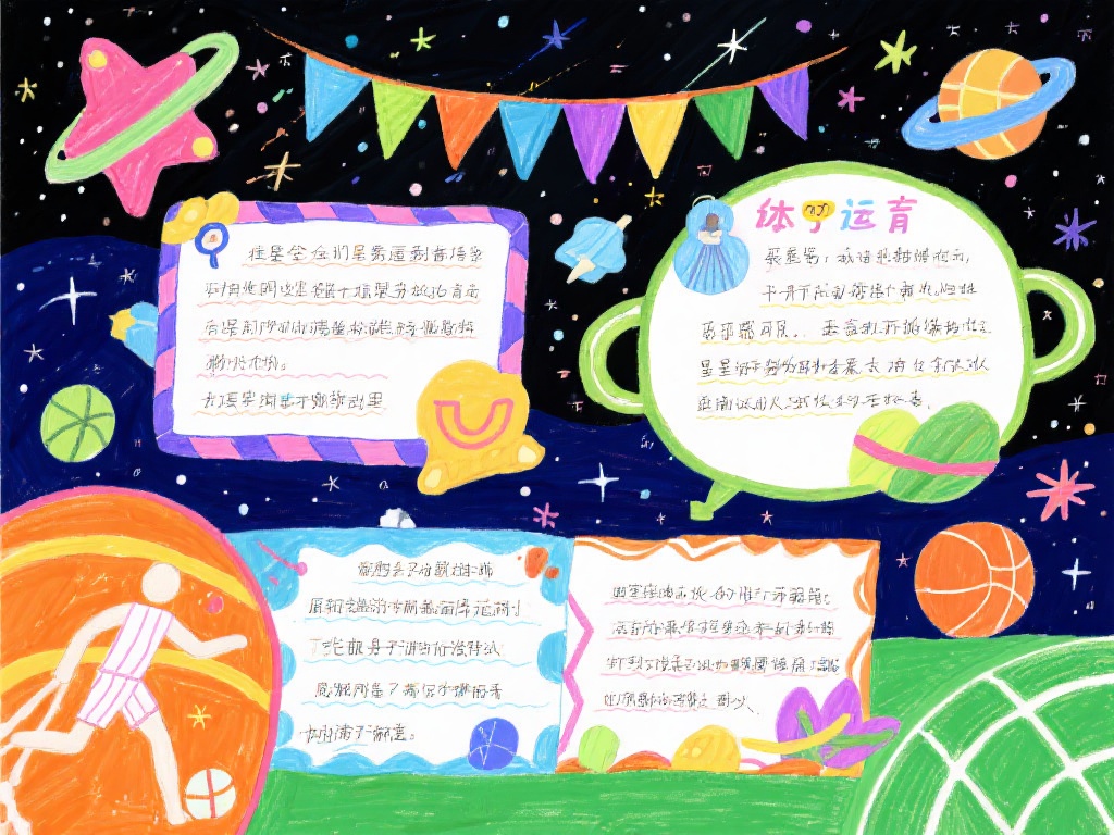 色彩是手抄报的灵魂，合理的搭配能让作品更加生动。针